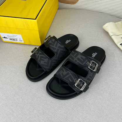 FND Feel Sandales en tissu FF black