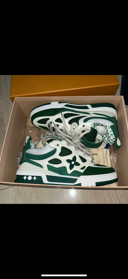 Lv Skate grüne Turnschuhe 10/10 Rechnung