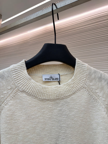 Pull ras-du-cou coupe oversize à manches raglan Stone