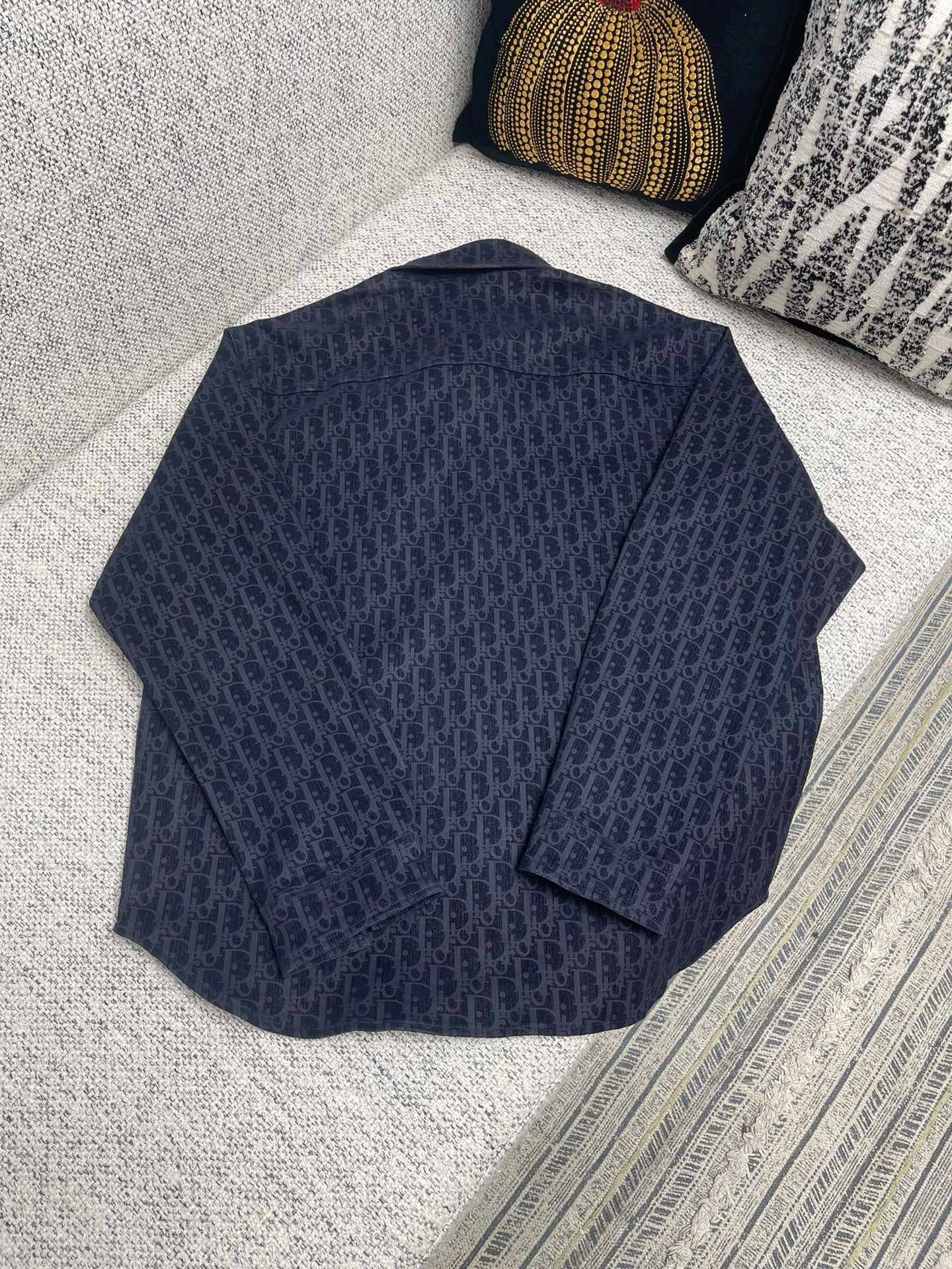 Surchemise CD AND KAWS Denim de coton mélangé bleu 10/10