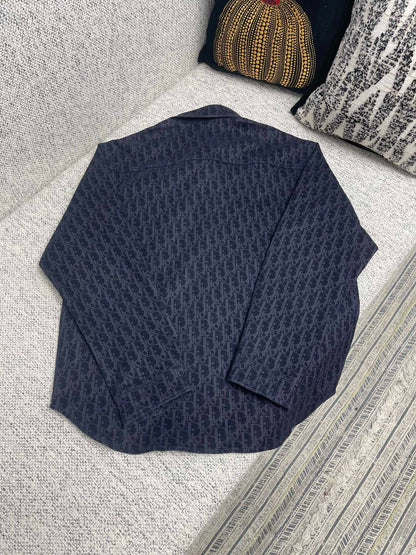 Surchemise CD AND KAWS Denim de coton mélangé bleu 10/10