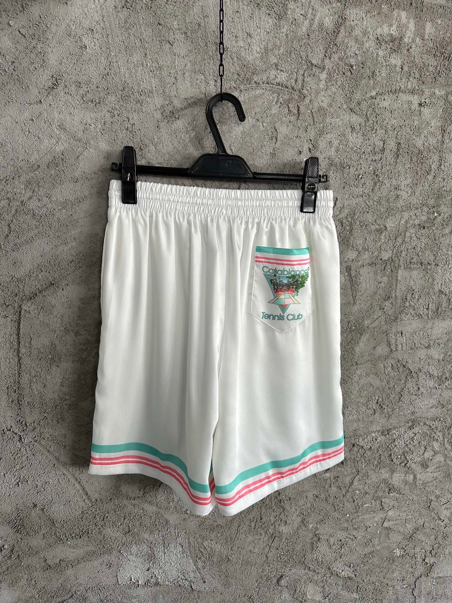 Short en soie casa