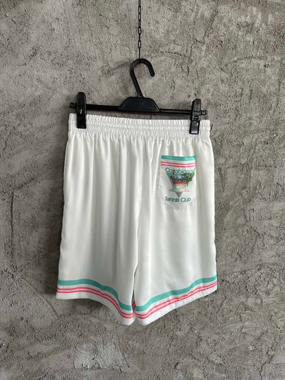 Short en soie casa