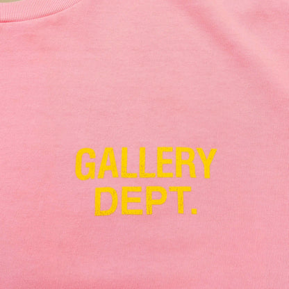 DEPT SOUVENIR TEE BRIGHT PINK