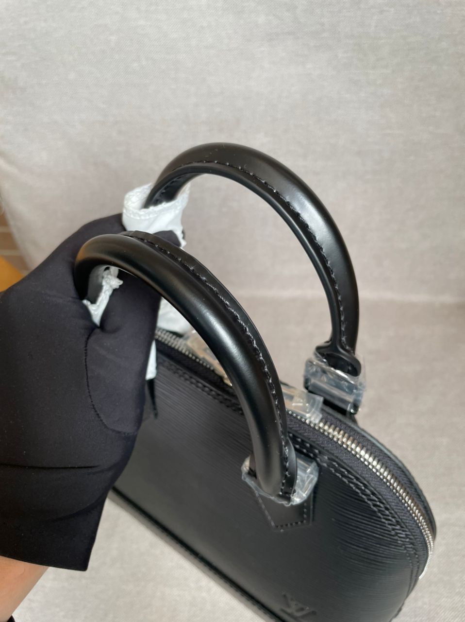 Alma bb cuir épi noir facture