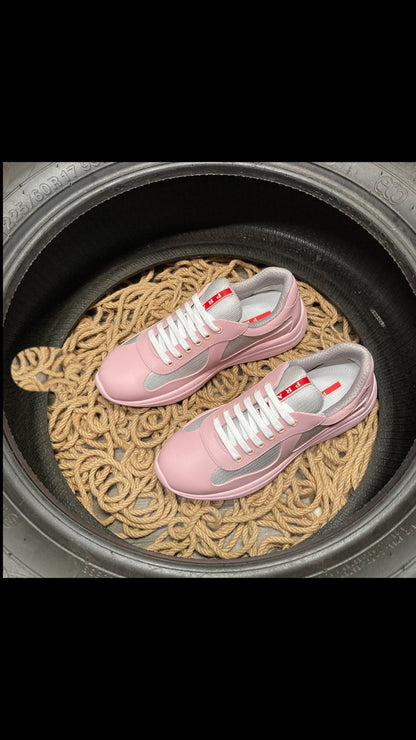 Sneakers Prd America ´ s Cup Gomme & tissu bike Pink 10/10