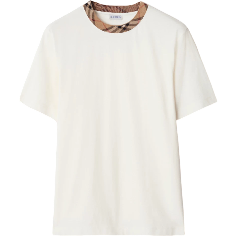T-shirt brb en coton avec Check