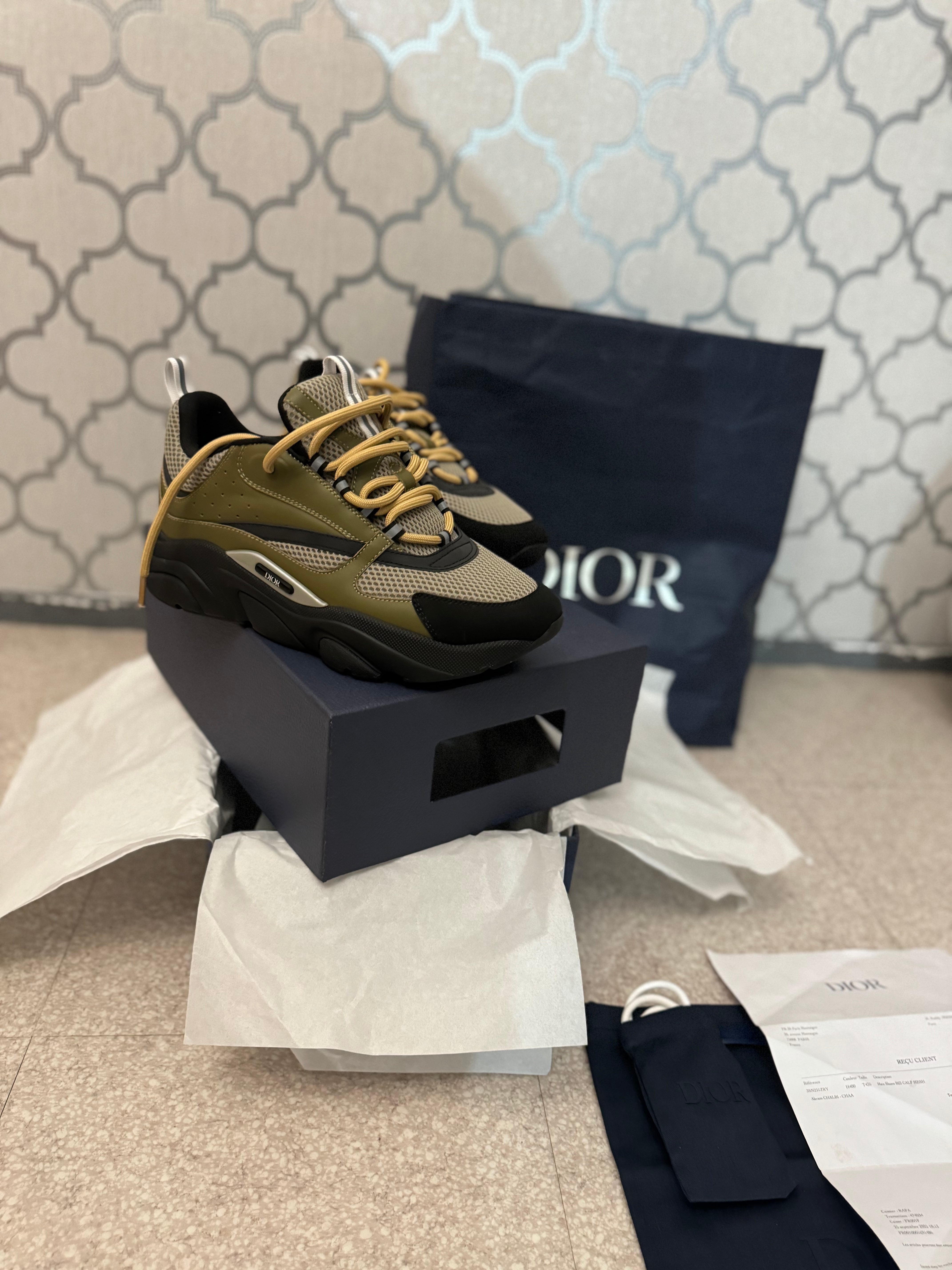 B22 calf skin khaki latest edition 2023 invoice