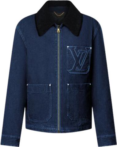 Wintery Workwear Denim Jacket