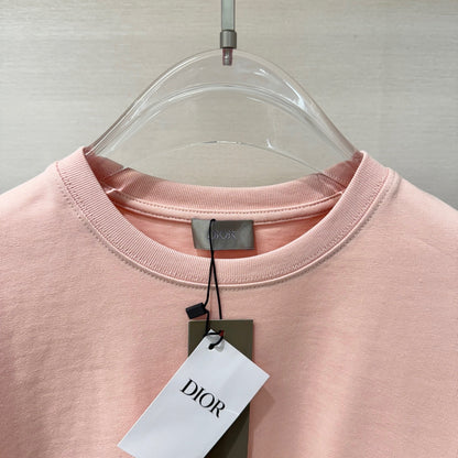 T-shirt CD Icon, coupe relax rose