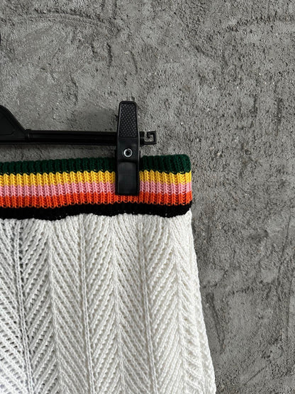 Casa striped mesh shorts
