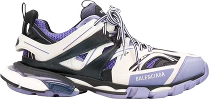 Blncg track white purple facture