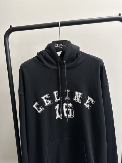 CELNE 16 loose hoodie in COTTON FLEECE