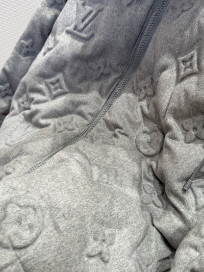 Doudoune Lv Grise 3.D print Monogram Grey 10/10