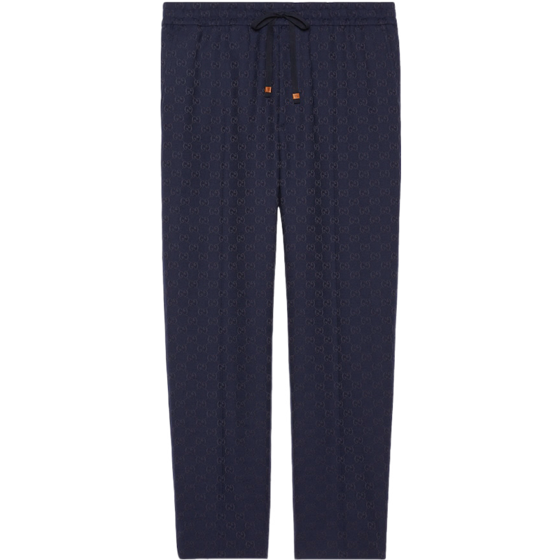 PANTALON EN TOILE DE COTON GG