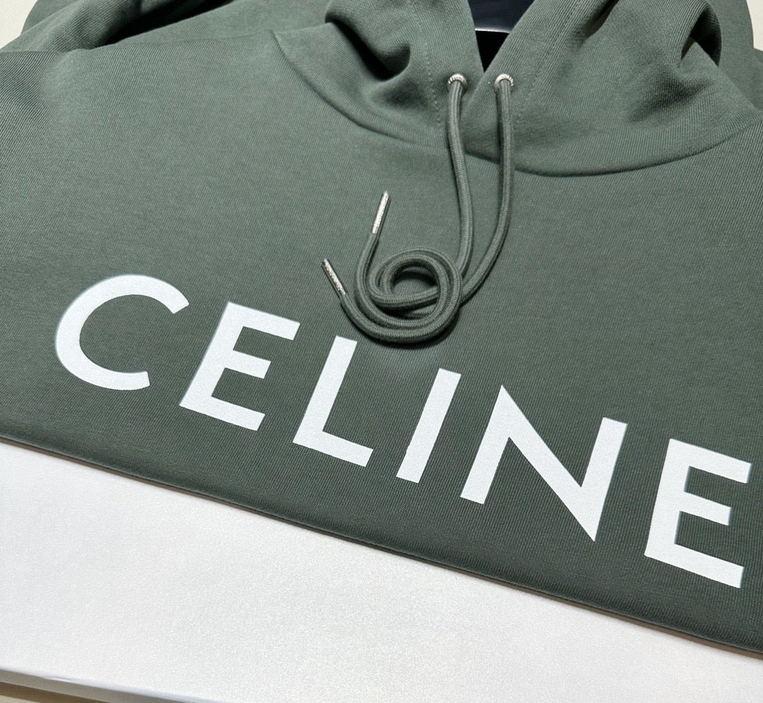 Celine khaki sweatshirt