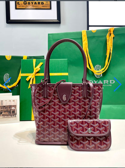 Sac Anjou Mini bordeaux  facture