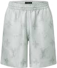 Seidenshorts mit LV-Monogramm-Print