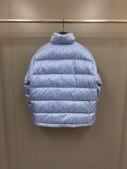 CD oblique sky blue down jacket invoice 2023