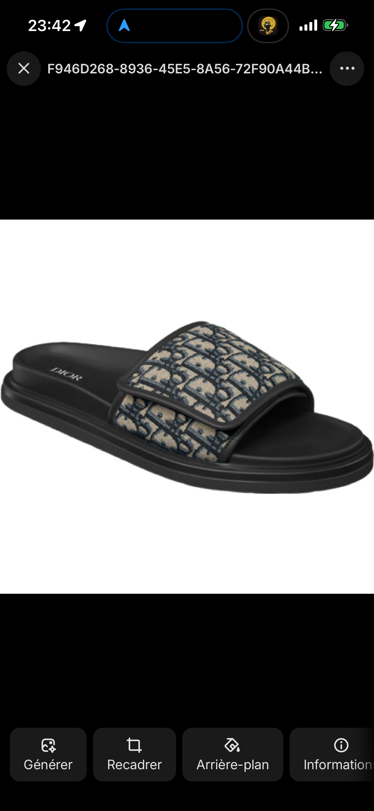 T shirt Cd bleu blanc 47