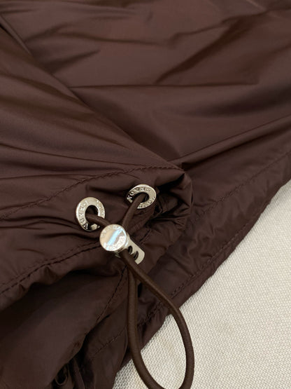 Veste en re-nylon Prda Bordeaux  10/10