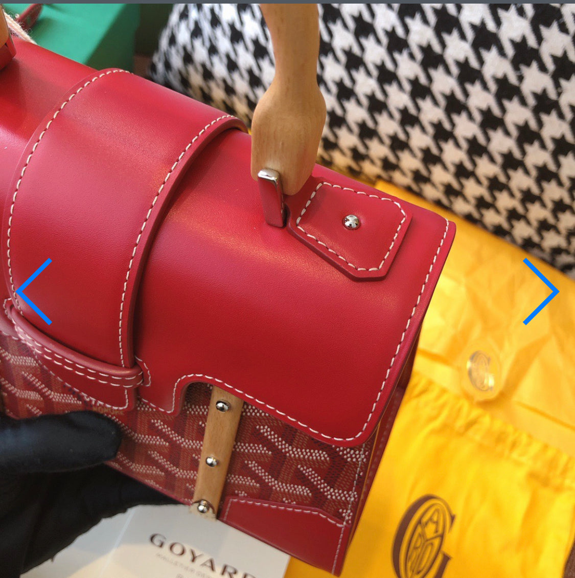 Sac Saigon mini red facture
