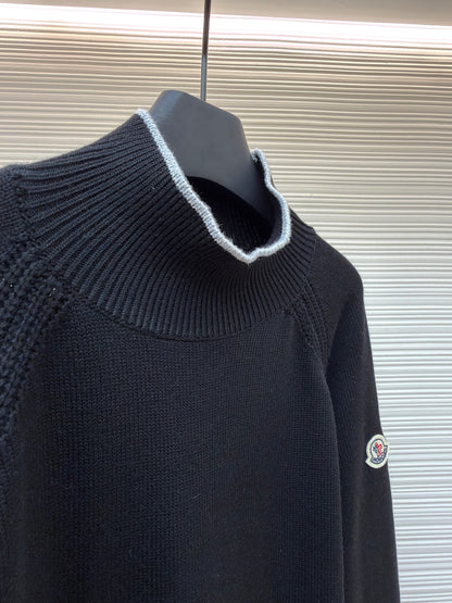 PULL MONCLR NOIR HOMME 10/10