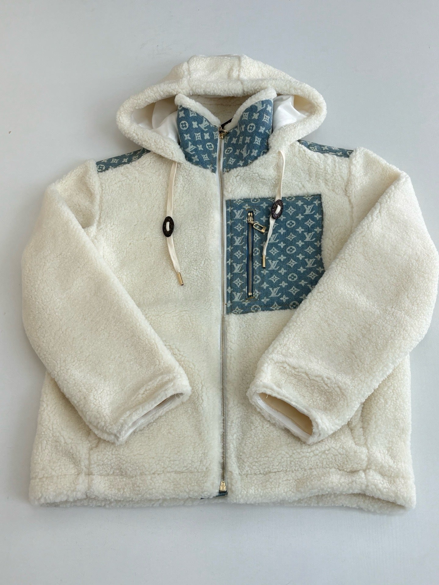 Veste polaire à détails Monogram Femme 10/10