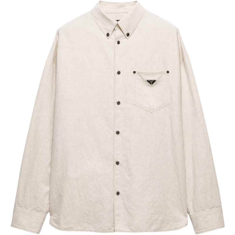 Ensemble chemise / pantalon en chambray PRD