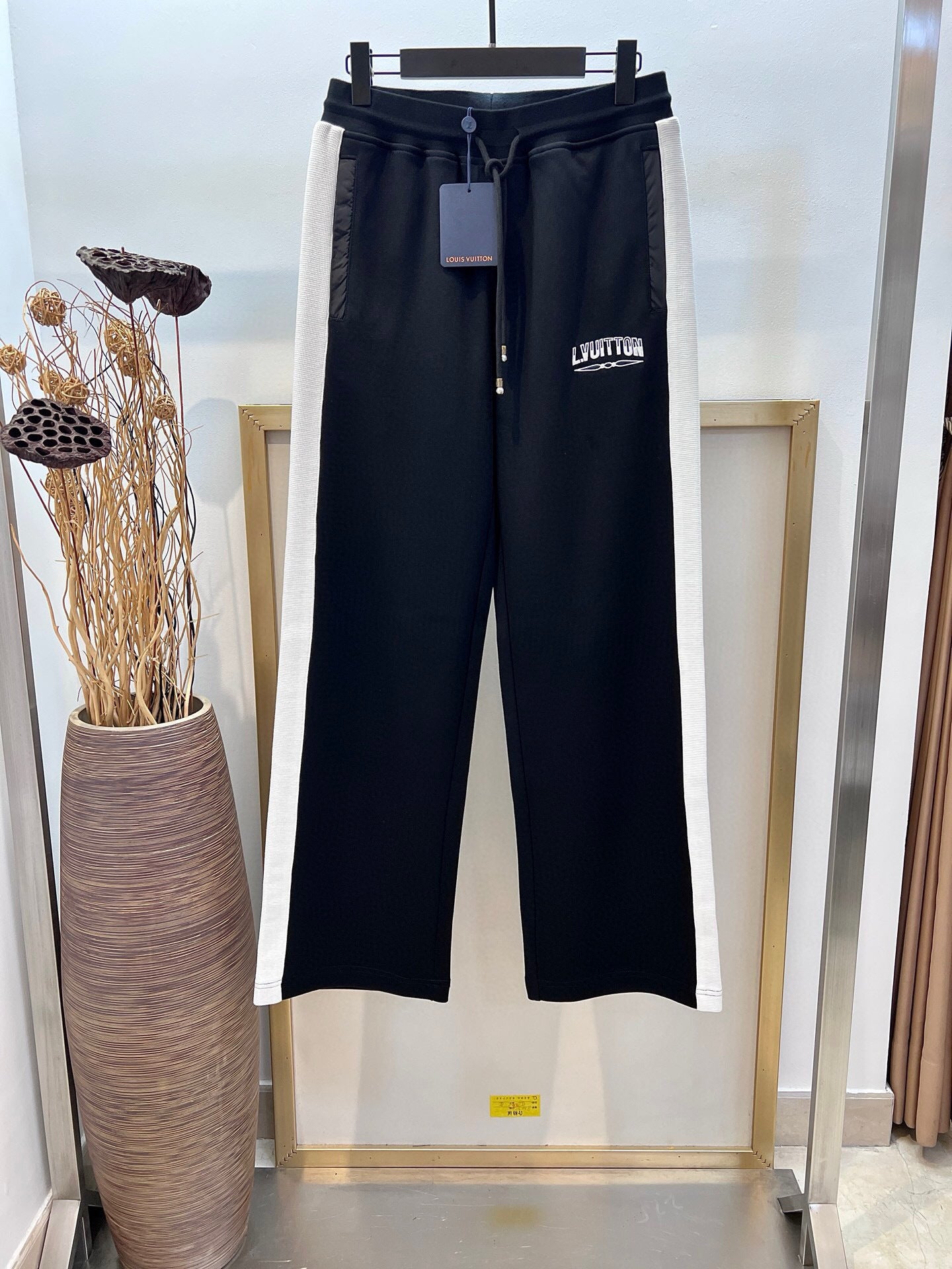 Pantalon en jersey bi-matière lv 10/10