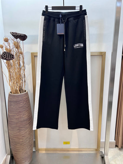 Pantalon en jersey bi-matière lv 10/10