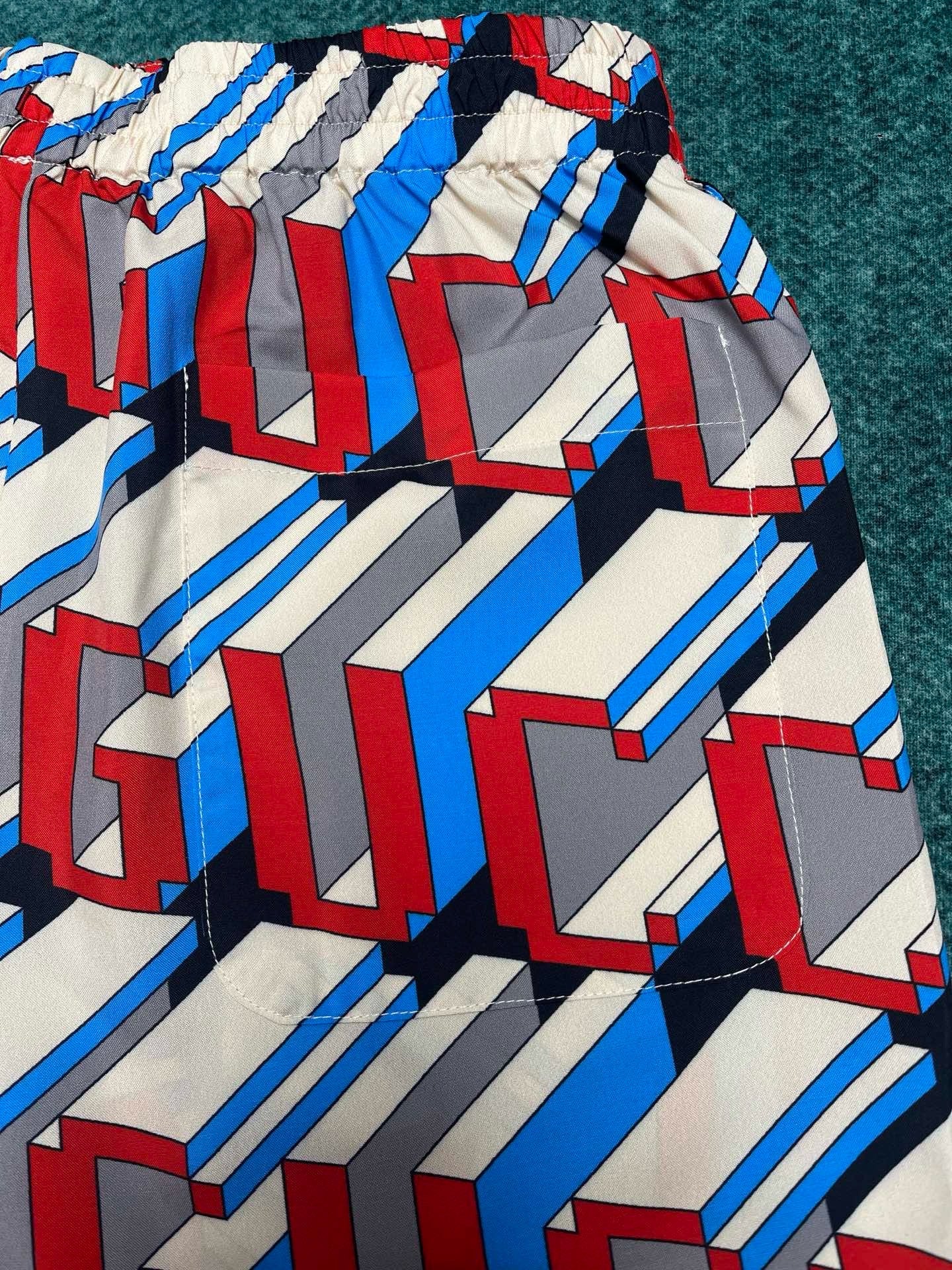 Short GG logo imprime