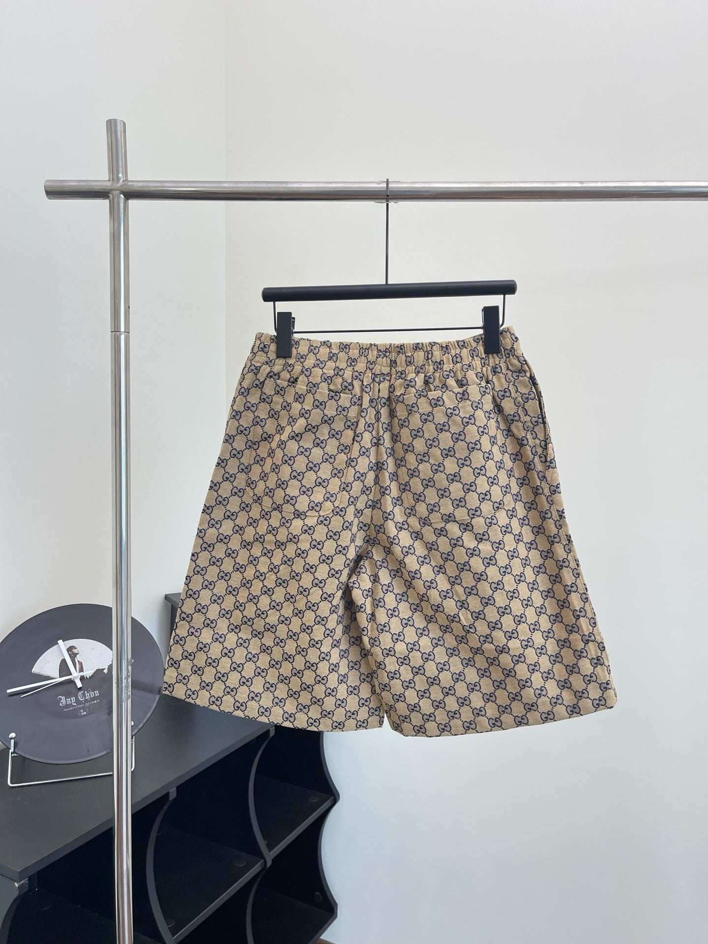 Gg-Shorts braun / blau
