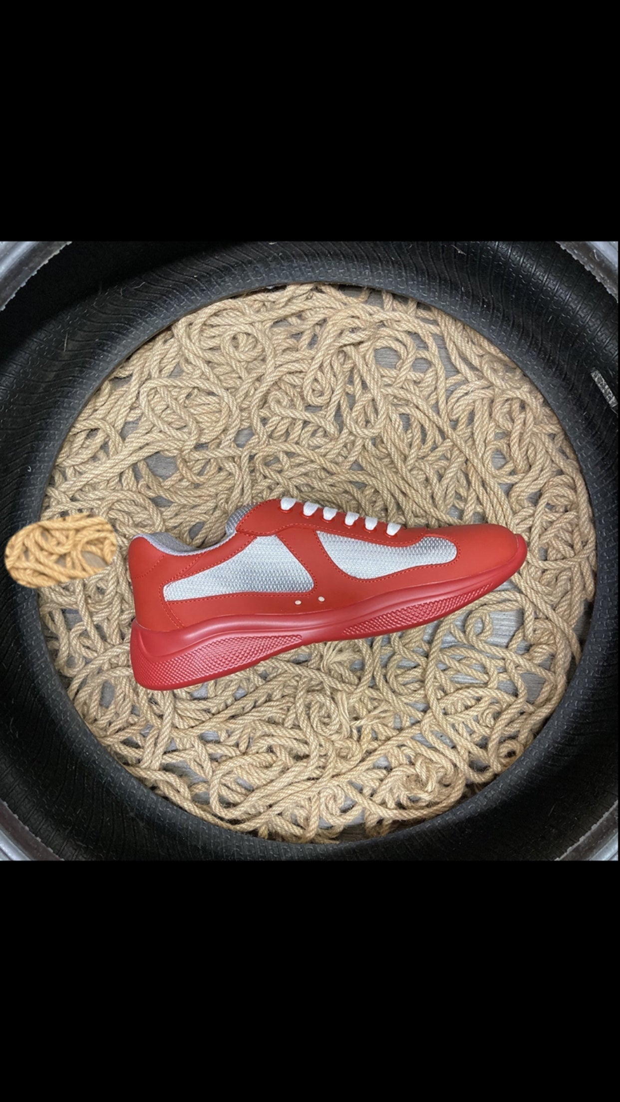 Sneakers Prd America ´ s Cup red Gomme & tissu bike