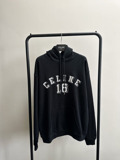 CELNE 16 loose hoodie in COTTON FLEECE