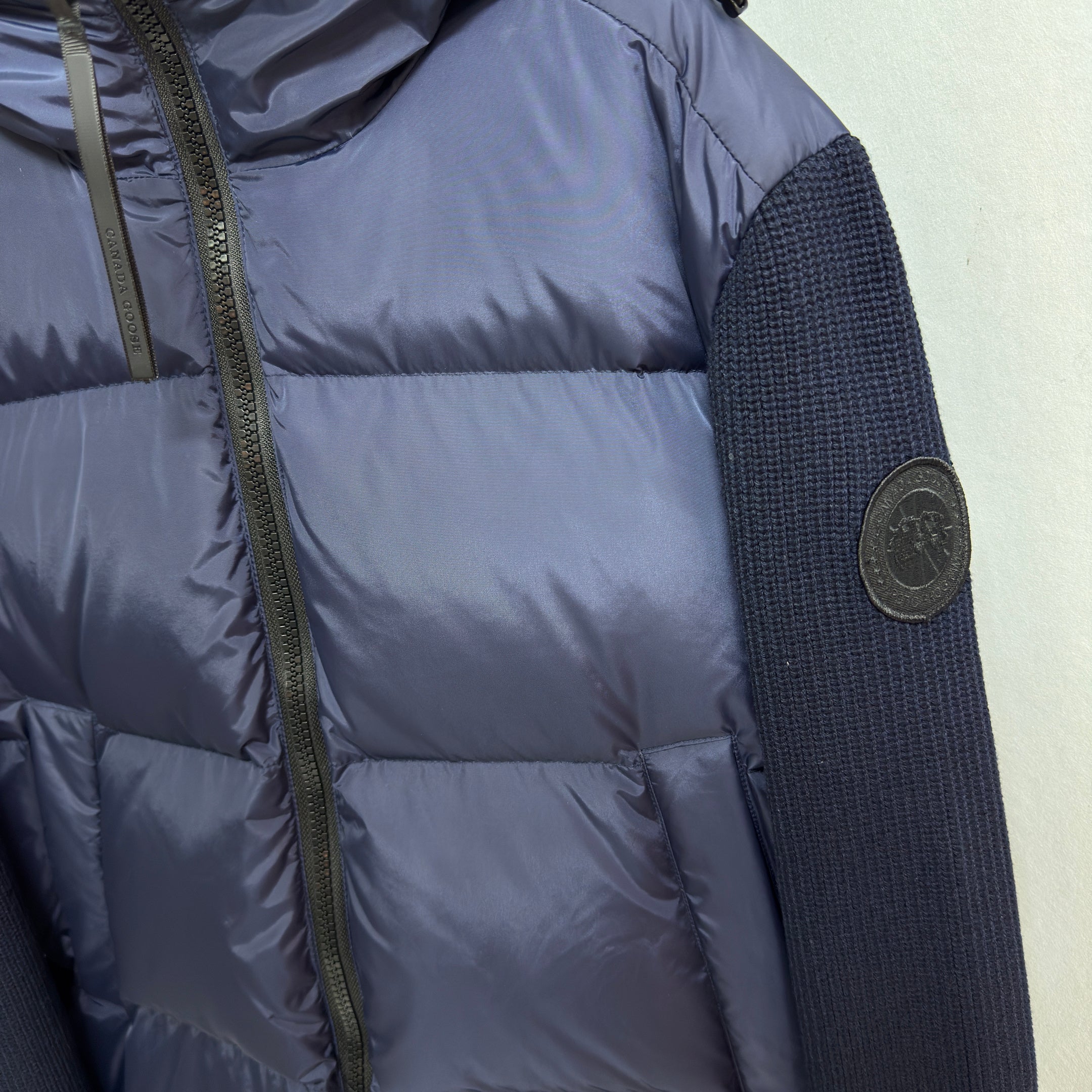 Canada veste matelassé à capuche 10/10 bleu nuit