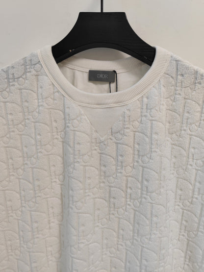 T shirt CD oblique coupe relax