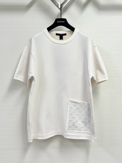 T shirt Lv oversized white