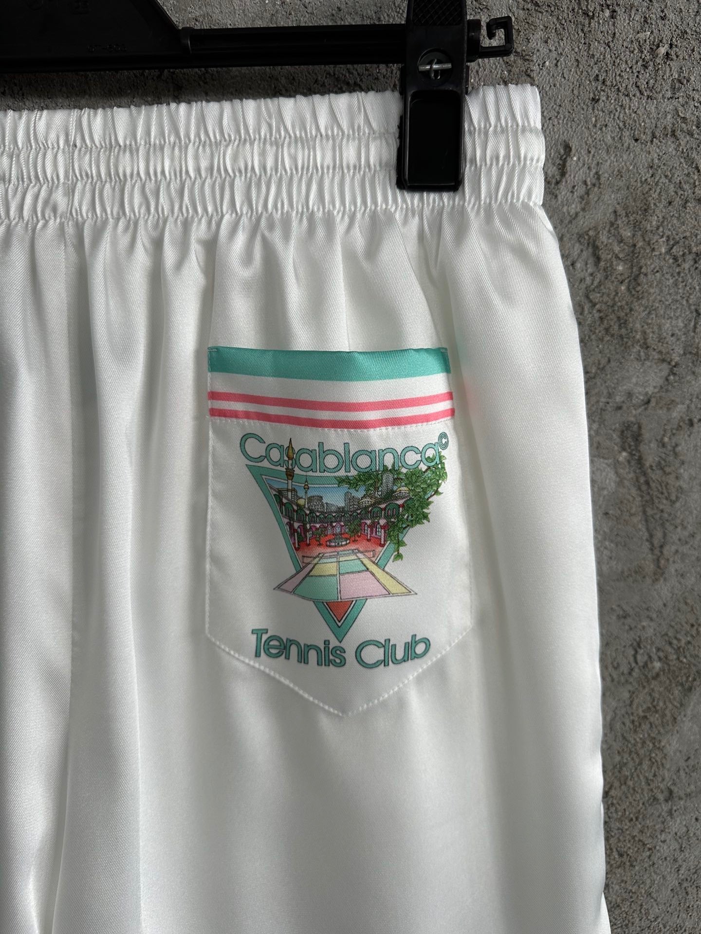 Short en soie casa