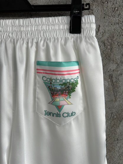 Short en soie casa