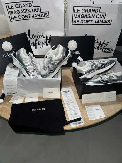 Sneakers Chanl ( EXCLU ) packaging complet facture 10/10