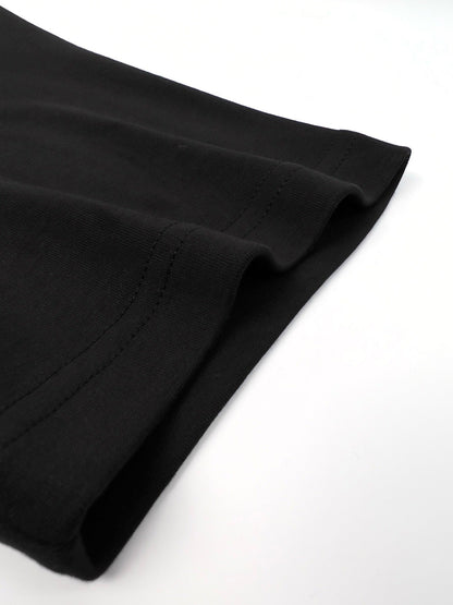 FF Black Cotton T-Shirt