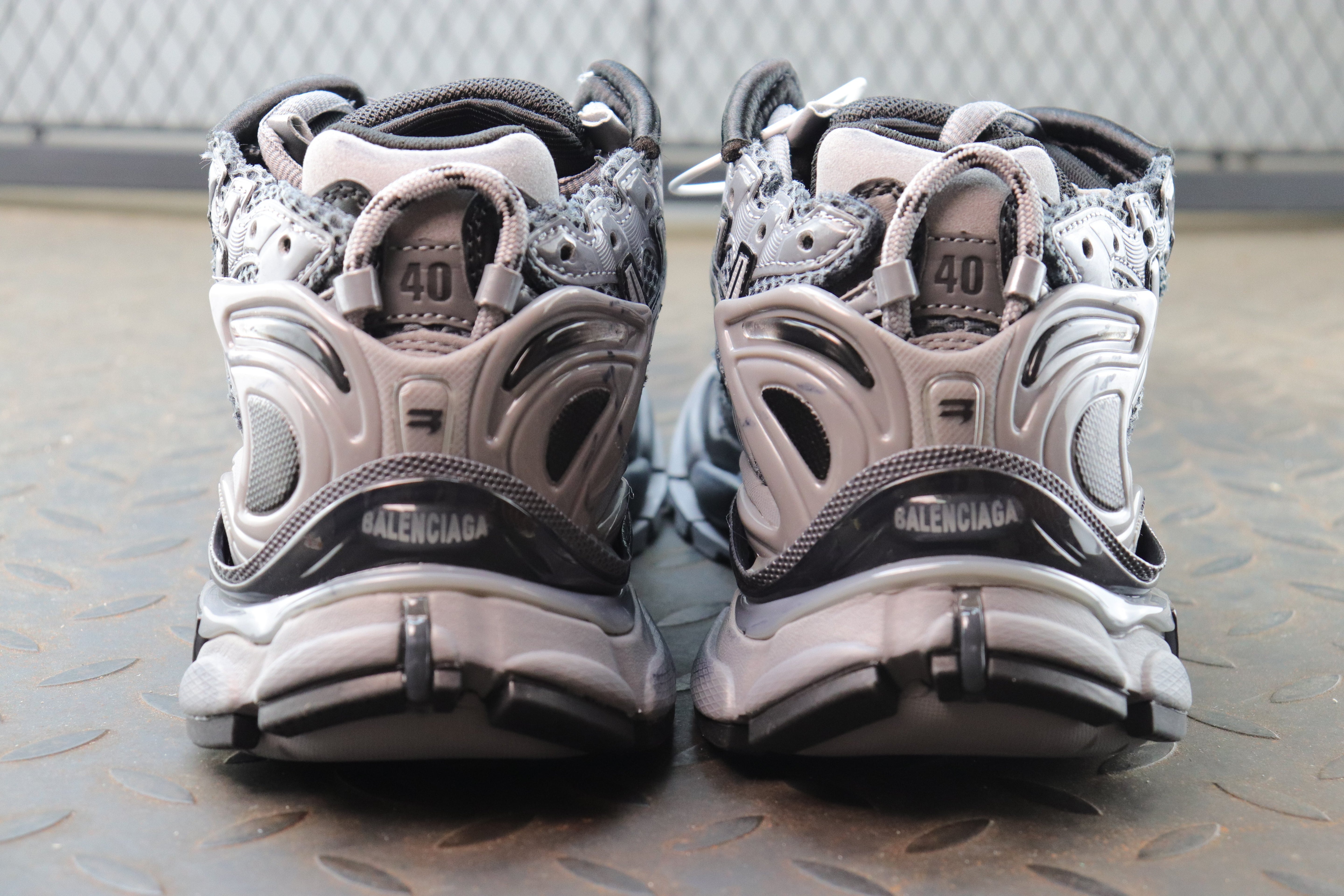 Blncg Runner noir gris facture