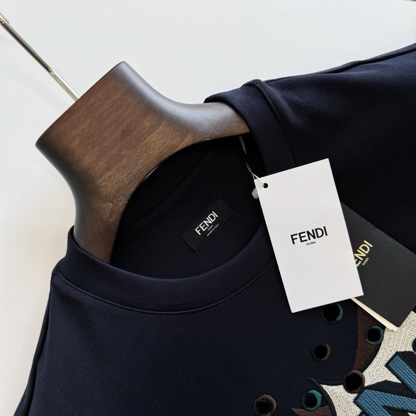 FF T SHIRT COTON BLEU 10/10