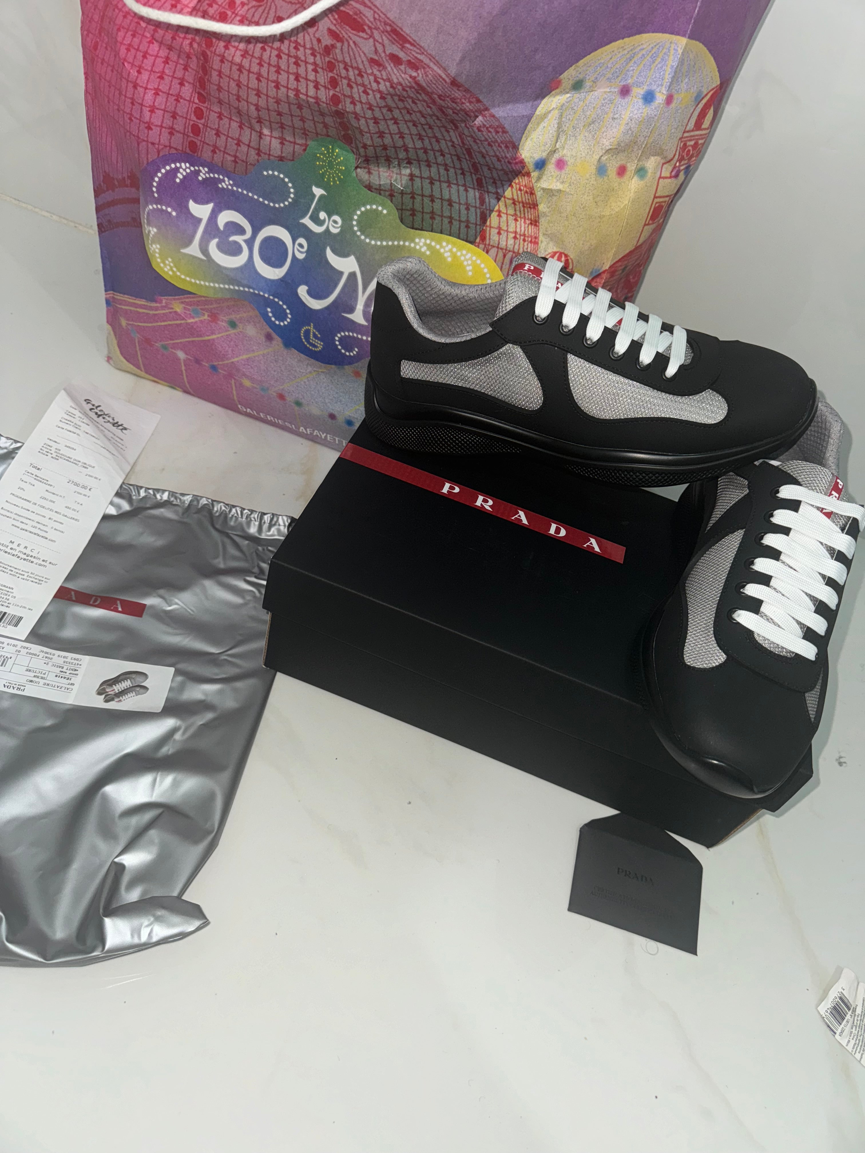 Sneakers Prd America ´ s Cup black Gomme & tissu bike