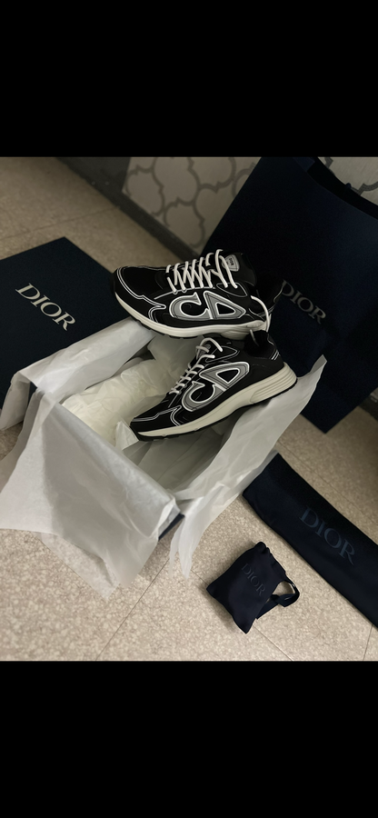 SNEAKERS B30 V2 VERY SMOOTH VERSION BLACK GRAY REFLECTIVE REACTION CORRECT INVOICE COMPLETE PACKAGING