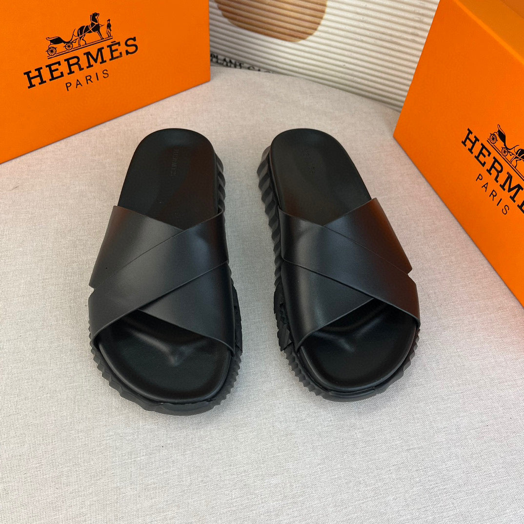Hrms Infra Sandal In Nappa Leather blanc