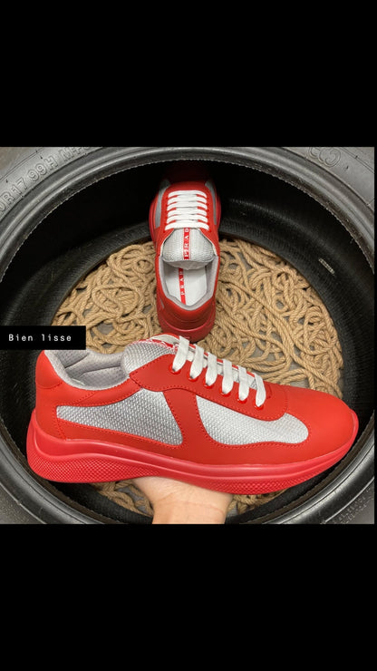 Sneakers Prd America ´ s Cup red Gomme & tissu bike