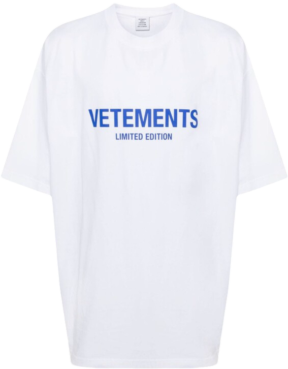 Vetements Logo Print T-Shirt