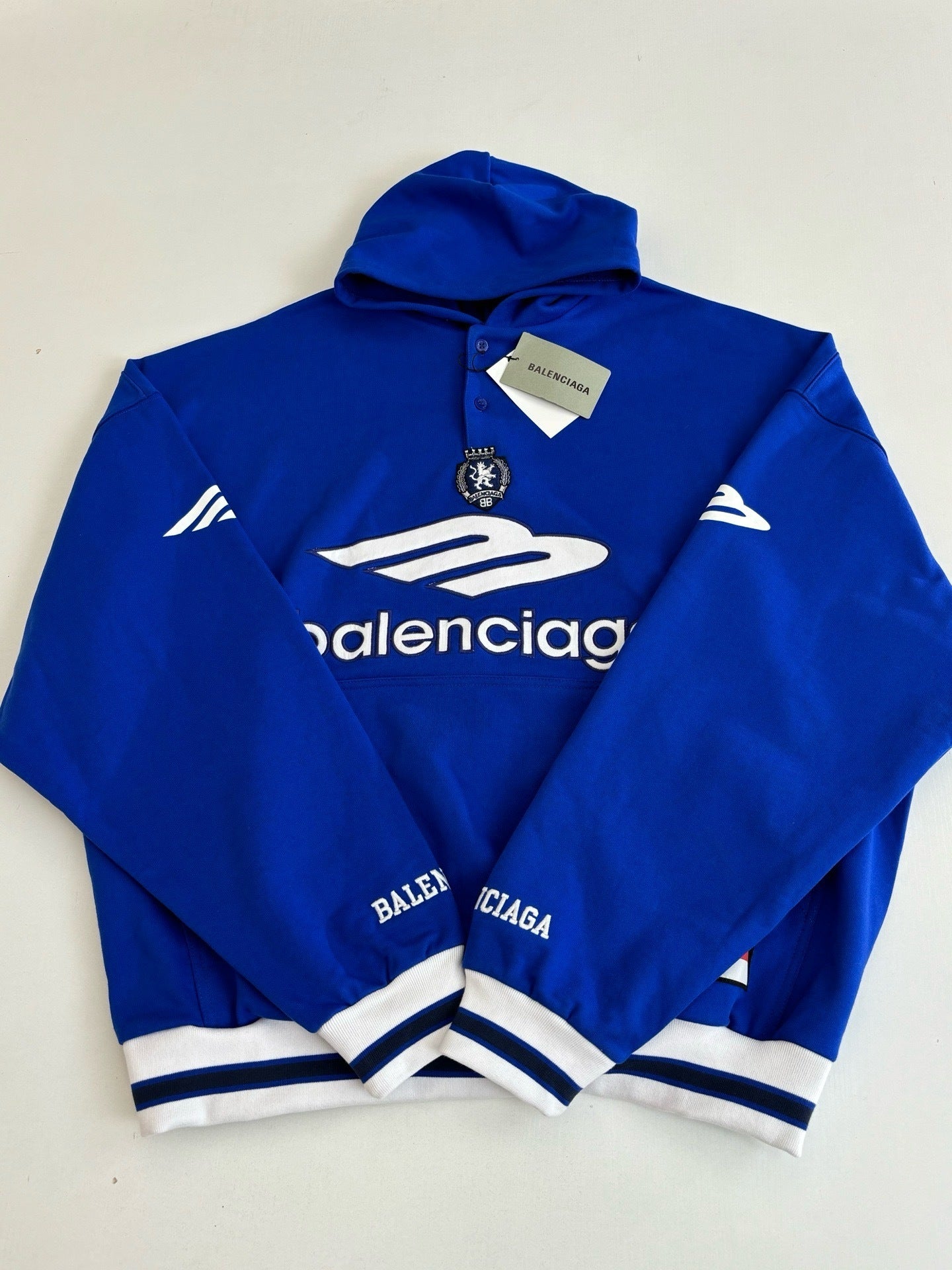 HOODIE POLO 3B FOOTBALL BLNCG